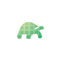 tortue conception logo vecteur. tortue animal vecteur