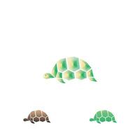 tortue conception logo vecteur. tortue animal vecteur