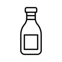 ketchup icône vecteur conception modèle dans blanc Contexte