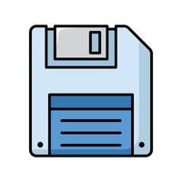 disquette disque icône vecteur conception modèle dans blanc Contexte
