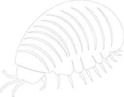 pilule punaise contour silhouette vecteur