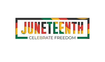 content juneteenth juin 19 liberté journée Contexte vecteur illustration