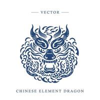 chinois Nouveau année de le dragon 2024 vecteur