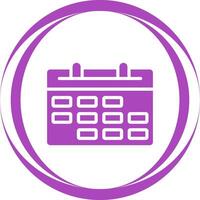 icône de vecteur de calendrier