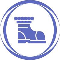 icône de vecteur de bottes