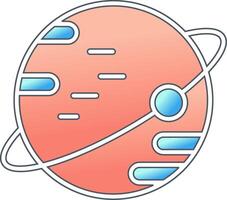 icône de vecteur de planète