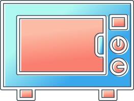 icône de vecteur de micro-ondes