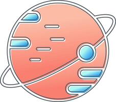 icône de vecteur de planète