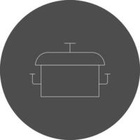 conception d'icône créative marmite vecteur