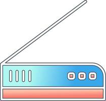 icône de vecteur de scanner