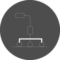 conception d'icône créative de canne vecteur