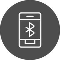 conception d'icône créative bluetooth vecteur