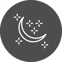 Nouveau lune Créatif icône conception vecteur