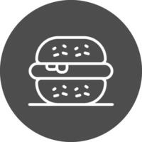 Burger Créatif icône conception vecteur