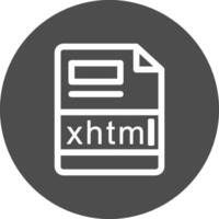 xhtml Créatif icône conception vecteur