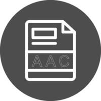 aac Créatif icône conception vecteur