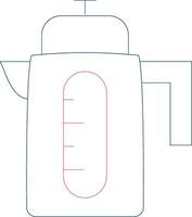 conception d'icône créative bouilloire électrique vecteur