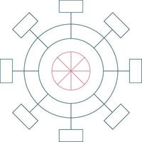 conception d'icône créative de barre vecteur