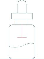 conception d'icônes créatives de sérum vecteur