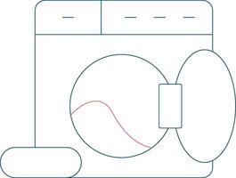 conception d'icône créative de blanchisserie vecteur