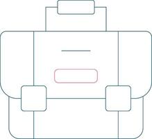 conception d'icône créative porte-documents vecteur