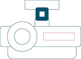 conception d'icône créative de projecteur vecteur