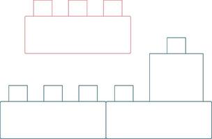 blocs Créatif icône conception vecteur