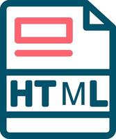 html Créatif icône conception vecteur