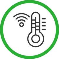 thermostat Créatif icône conception vecteur