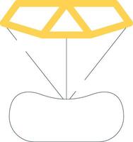 conception d'icône créative diamant vecteur