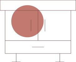 conception d'icônes créatives de tiroirs vecteur