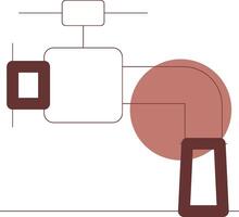 conception d'icône créative de robinet vecteur