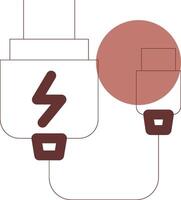 conception d'icônes créatives de chargeur vecteur