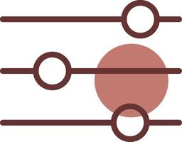 ajuster la conception de l'icône créative vecteur