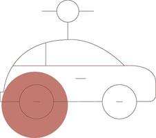 conception d'icône créative de voiture vecteur