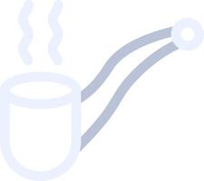conception d'icône créative de cigare de pipe vecteur