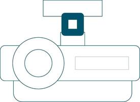 conception d'icône créative de projecteur vecteur