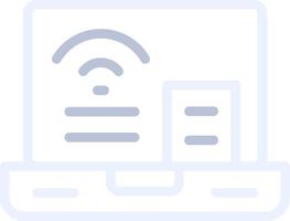 Wifi lien Créatif icône conception vecteur