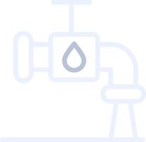 conception d'icône créative de robinet d'eau vecteur