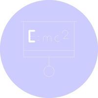 conception d'icône créative de relativité vecteur