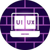 ui ux Créatif icône conception vecteur