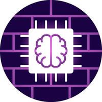 super cerveau Créatif icône conception vecteur