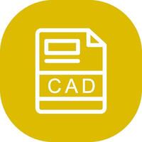 conception d'icône créative cad vecteur