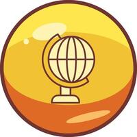 monde globe vecteur icône
