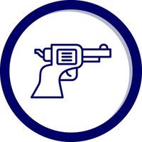 icône de vecteur de pistolet