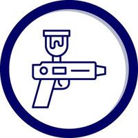 vaporisateur pistolet vecteur icône