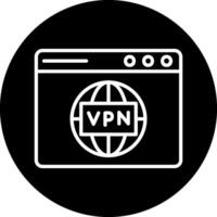 icône de vecteur vpn