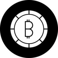 icône de vecteur de bitcoin