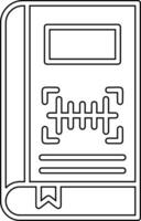 icône de vecteur de code à barres