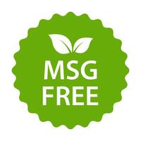 msg gratuit icône vecteur. glutamate non ajoutée nourriture paquet signe pour votre site Internet conception, logo, application, ui.illustration vecteur